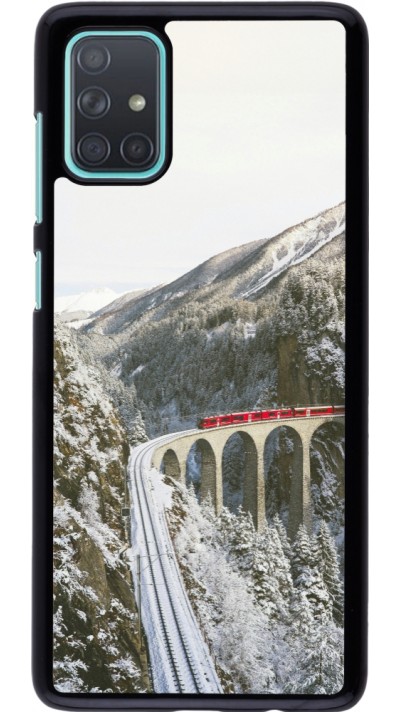 Coque Samsung Galaxy A71 - Winter 25 Winter polar express