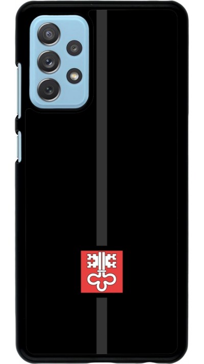 Samsung Galaxy A72 Case Hülle - Kanton NW schwarz