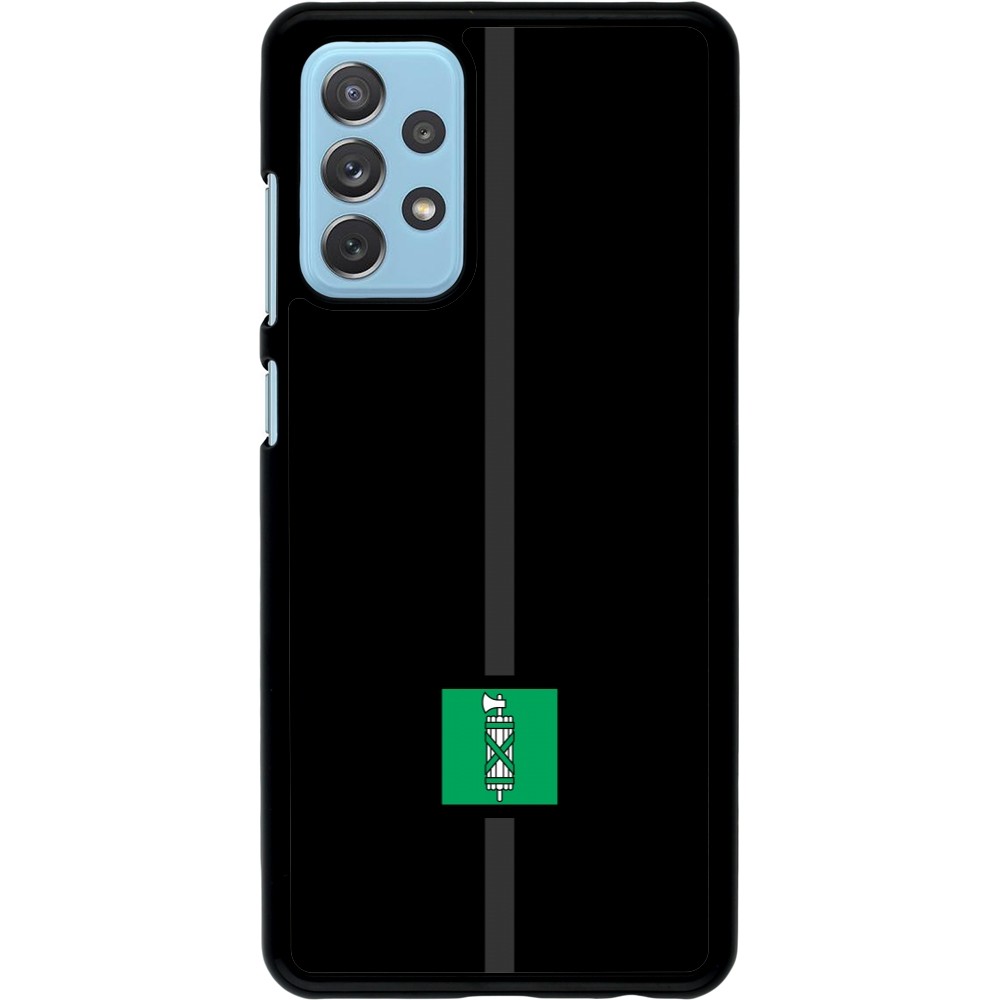 Samsung Galaxy A72 Case Hülle - Kanton SG schwarz