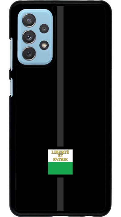 Samsung Galaxy A72 Case Hülle - Kanton VD schwarz