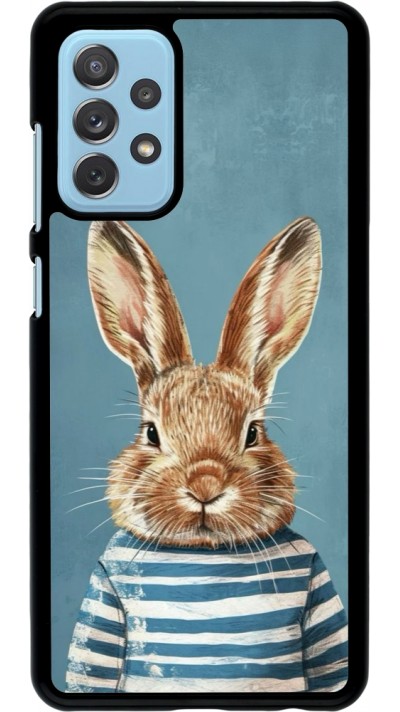 Coque Samsung Galaxy A72 - Easter 2026 Rabbit navy