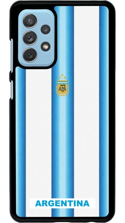 Coque Samsung Galaxy A72 - Maillot de football Argentine 2026 personnalisable