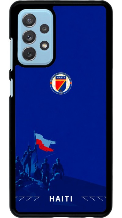 Coque Samsung Galaxy A72 - Maillot de football Haiti 2026 personnalisable