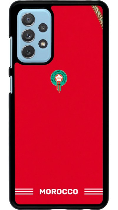 Coque Samsung Galaxy A72 - Maillot de football Maroc 2026 personnalisable