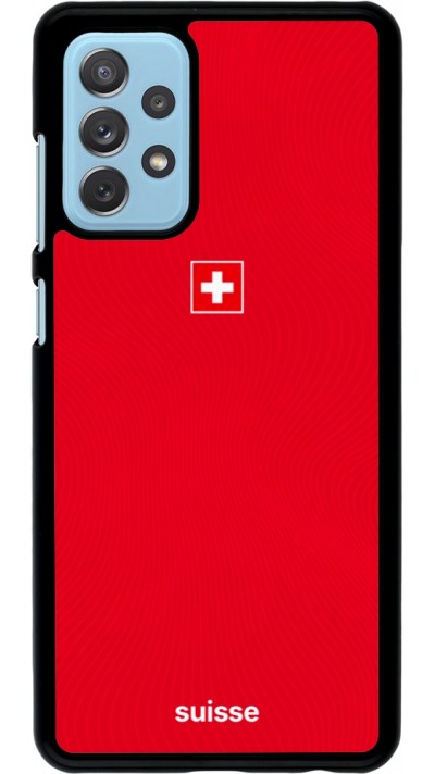 Coque Samsung Galaxy A72 - Maillot de football Suisse 2026 personnalisable