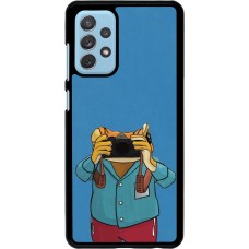 Coque Samsung Galaxy A72 - Frog with camera DTMF