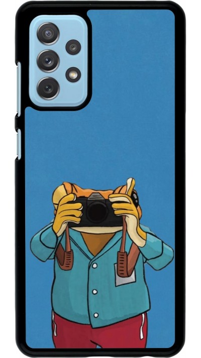 Coque Samsung Galaxy A72 - Frog with camera DTMF