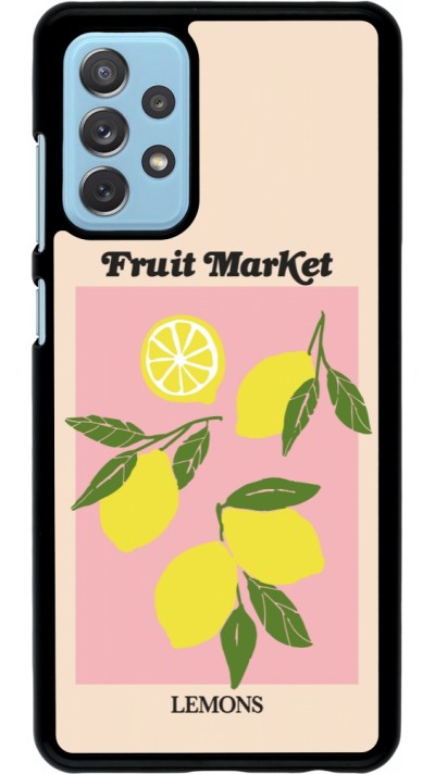Coque Samsung Galaxy A72 - Fruit market lemons 2026