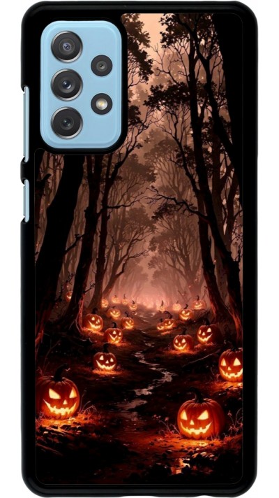 Coque Samsung Galaxy A72 - Halloween 2025 Road of Terrifying Pumpkins