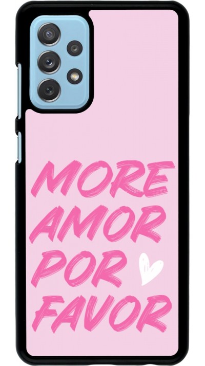 Samsung Galaxy A72 Case Hülle - More amor porfavor