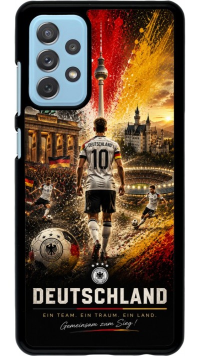 Coque Samsung Galaxy A72 - Football Allemagne splash 2026