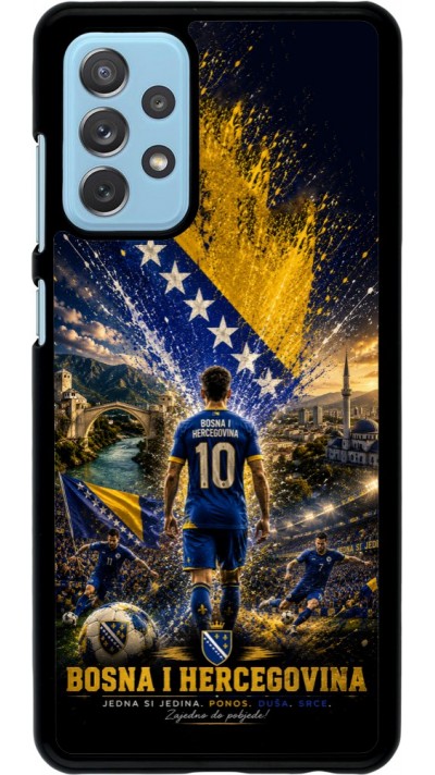 Coque Samsung Galaxy A72 - Football Bosnie-Herzégovine splash 2026