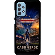 Coque Samsung Galaxy A72 - Football Cap-Vert splash 2026
