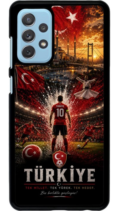 Coque Samsung Galaxy A72 - Football Turquie splash 2026