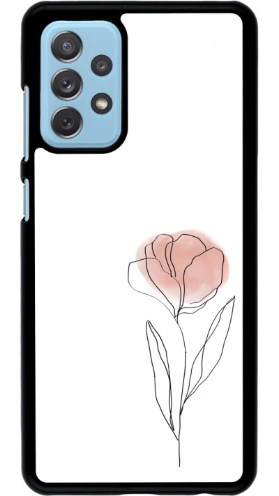 Coque Samsung Galaxy A72 - Spring 23 minimalist flower