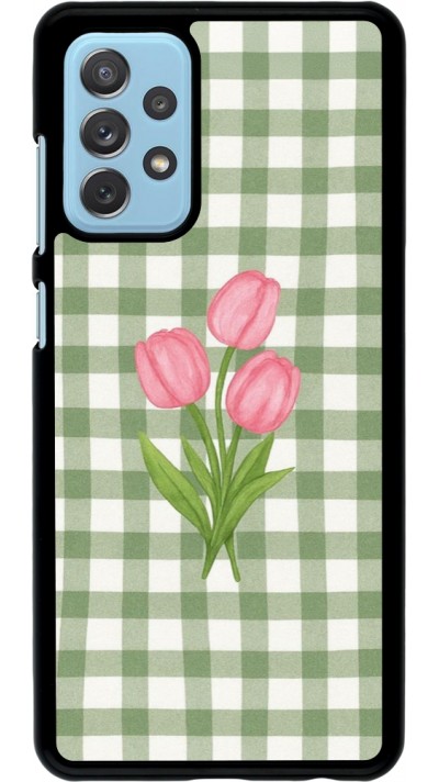 Coque Samsung Galaxy A72 - Green vichy tulips 2026