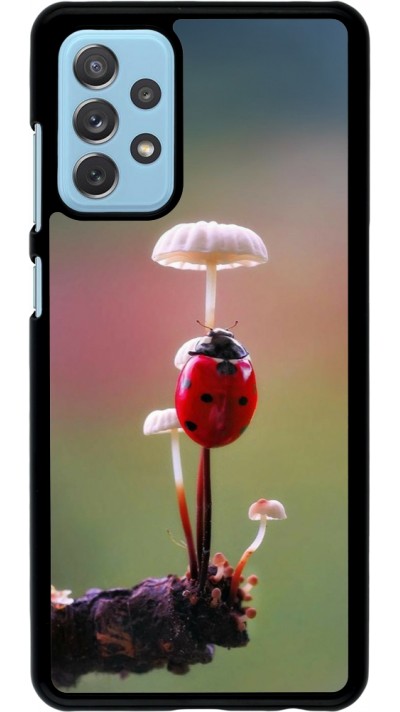 Coque Samsung Galaxy A72 - Ladybird on a mushroom 2026
