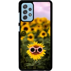 Coque Samsung Galaxy A72 - Sunflower with glasses 2026