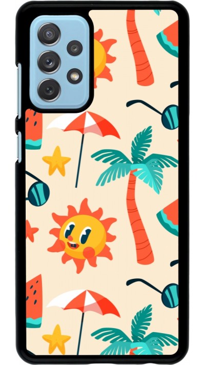 Coque Samsung Galaxy A72 - Summer 2025 Pattern soleil