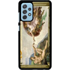 Coque Samsung Galaxy A72 - Tableau art - La Création d’Adam - Michel-Ange