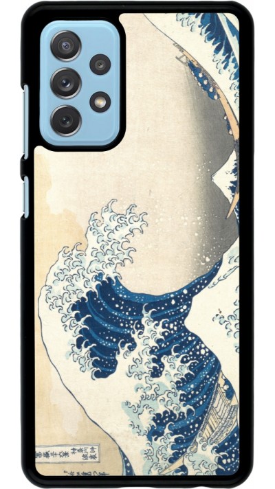 Coque Samsung Galaxy A72 - Tableau art - La Grande Vague de Kanagawa - Hokusai
