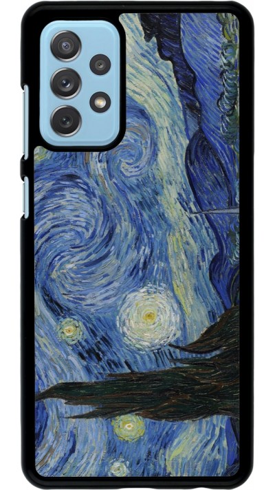 Coque Samsung Galaxy A72 - Tableau art - La Nuit étoilée - Van Gogh