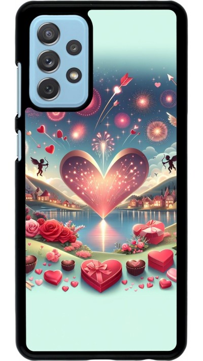 Samsung Galaxy A72 Case Hülle - Valentin 2025 Schick