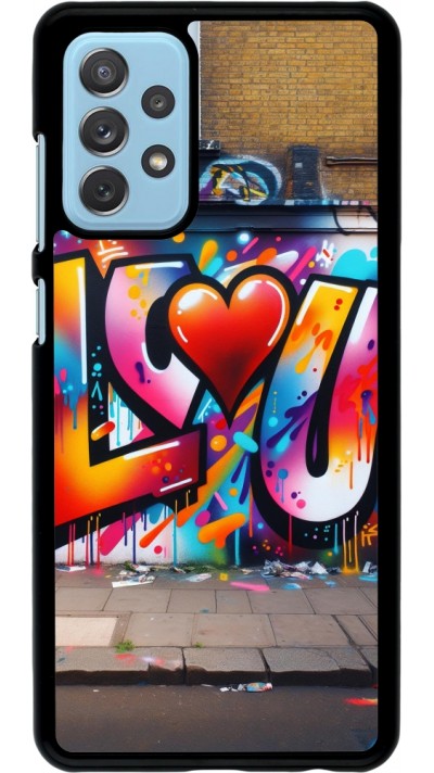 Samsung Galaxy A72 Case Hülle - Valentin 2025 Liebe U Tag