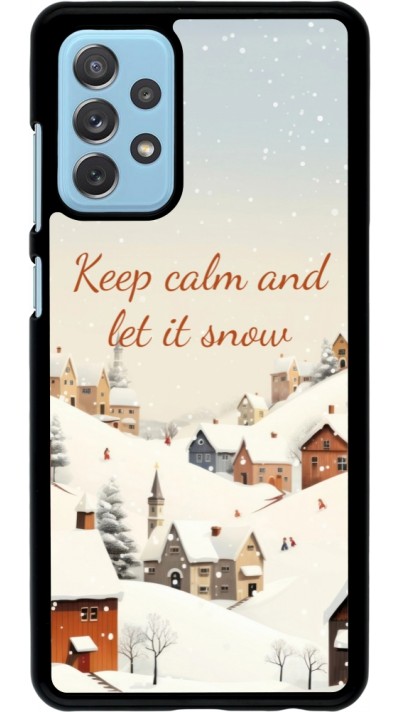 Coque Samsung Galaxy A72 - Winter 25 Winter Keep calm and let it snow