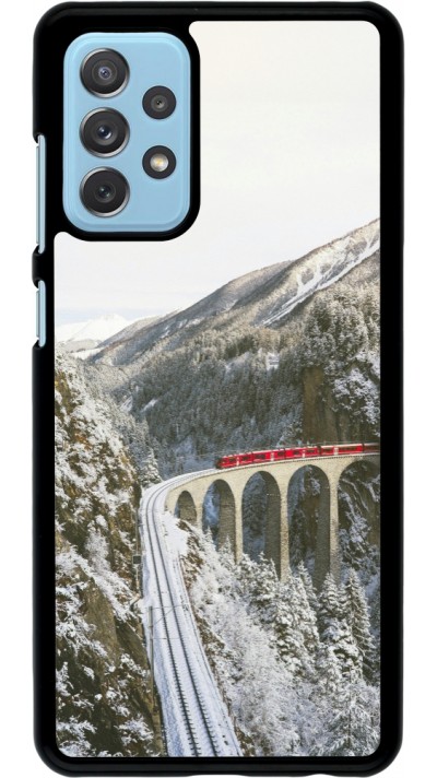 Coque Samsung Galaxy A72 - Winter 25 Winter polar express