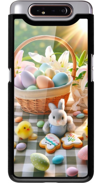 Coque Samsung Galaxy A80 - Easter 2025 Panier Pâques