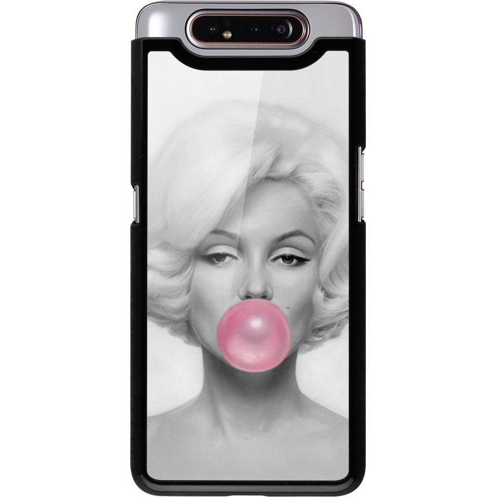 Coque Samsung Galaxy A80 - Marilyn Bubble