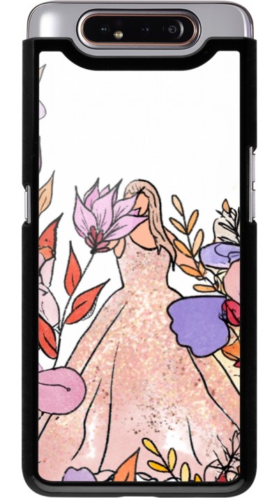 Coque Samsung Galaxy A80 - Taylor Swift Sketch - White