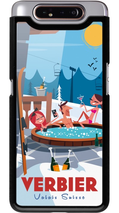 Coque Samsung Galaxy A80 - Verbier Mountain Jacuzzi