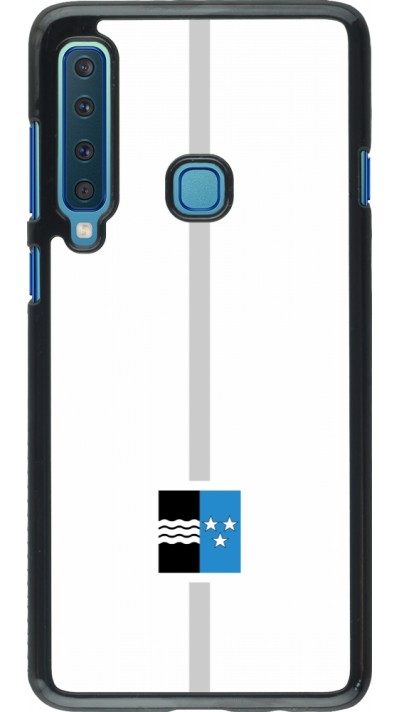 Coque Samsung Galaxy A9 - Canton AG blanc