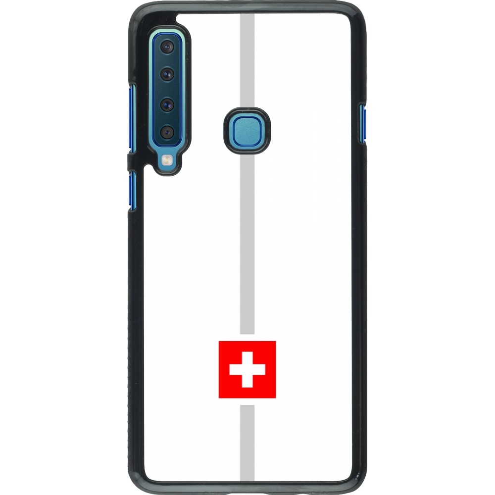 Coque Samsung Galaxy A9 - Canton CH blanc