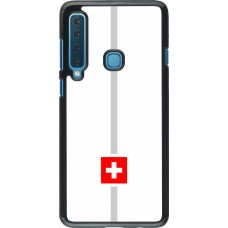 Coque Samsung Galaxy A9 - Canton CH blanc