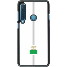 Coque Samsung Galaxy A9 - Canton VD blanc