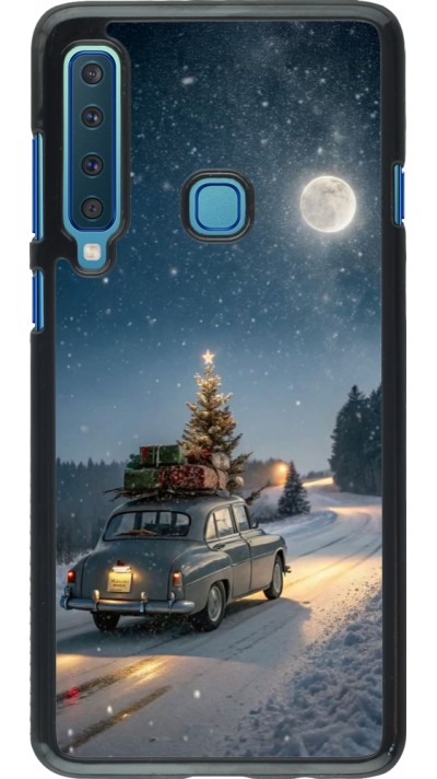 Coque Samsung Galaxy A9 - Christmas 25 Car with Tree Xmas