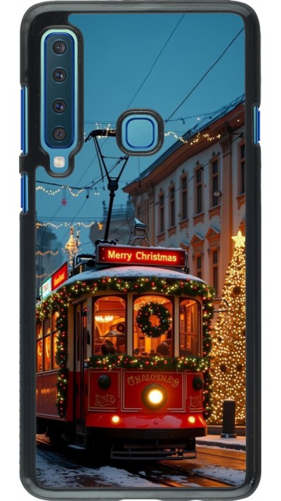 Coque Samsung Galaxy A9 - Christmas 25 Xmas Train
