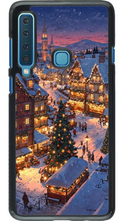 Coque Samsung Galaxy A9 - Christmas 25 Xmas Village