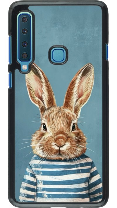 Coque Samsung Galaxy A9 - Easter 2026 Rabbit navy