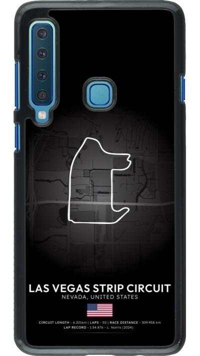Samsung Galaxy A9 Case Hülle - F1 Track 2025 Las Vegas