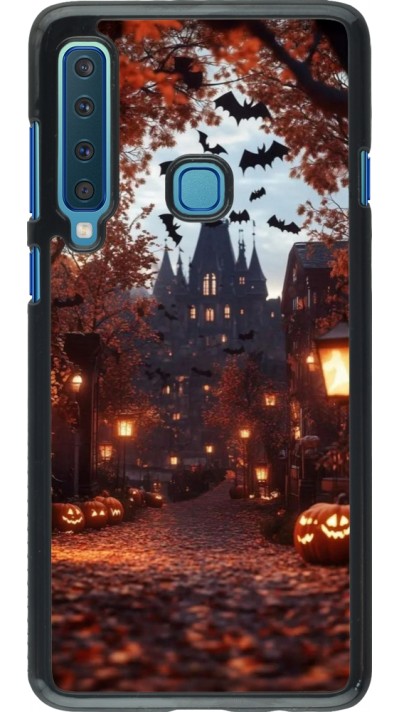 Samsung Galaxy A9 Case Hülle - Halloween 2025 Haunted house