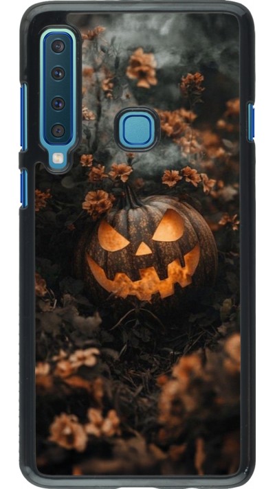 Samsung Galaxy A9 Case Hülle - Halloween 2025 Pumpkin with flowers Samsung Galaxy A9 Case Hülle - Halloween 2025 Pumpkin with flowers