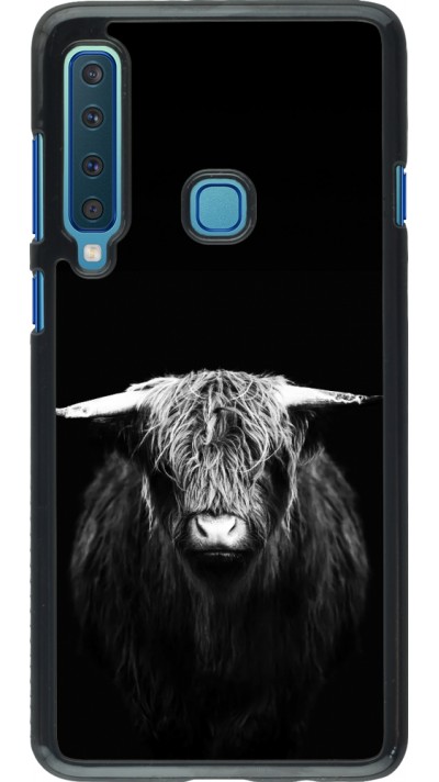 Samsung Galaxy A9 Case Hülle - Highland calf black Samsung Galaxy A9 Case Hülle - Highland calf black