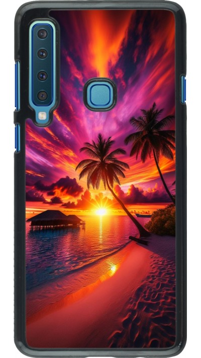 Coque Samsung Galaxy A9 - Maldives Dusk Bliss Coque Samsung Galaxy A9 - Maldives Dusk Bliss