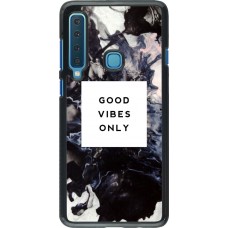 Coque Samsung Galaxy A9 - Marble Good Vibes Only