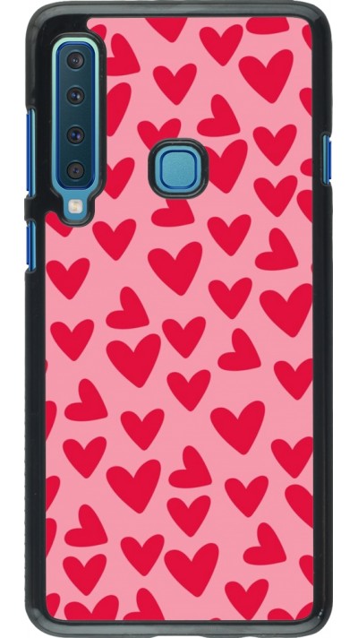 Coque Samsung Galaxy A9 - Mom 2024 petits coeurs Coque Samsung Galaxy A9 - Mom 2024 petits coeurs