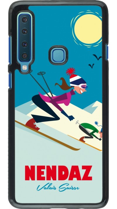 Coque Samsung Galaxy A9 - Nendaz Ski Downhill Coque Samsung Galaxy A9 - Nendaz Ski Downhill